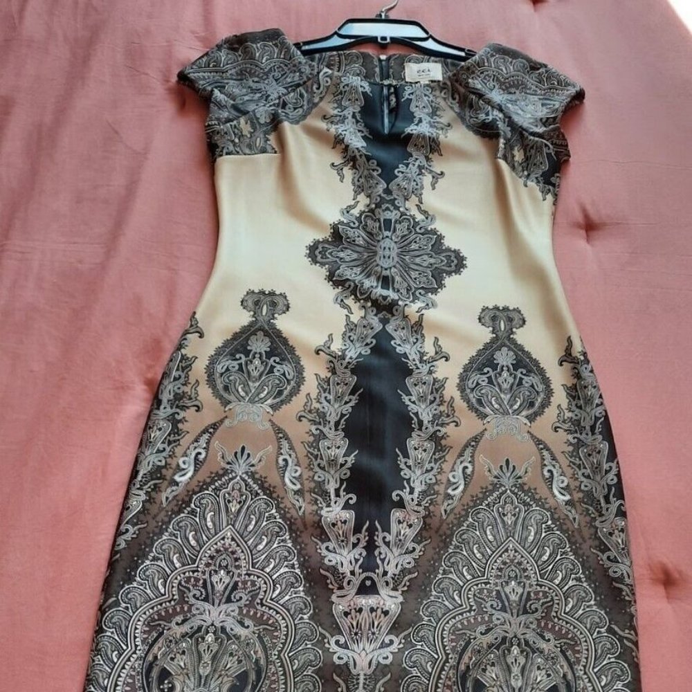 ECI NY Fitted Dress - Elegant to Casual - Small